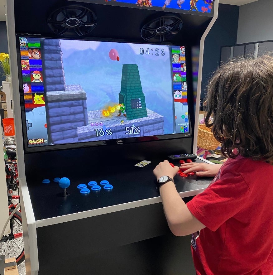 Arcade setup shared by Rich R.