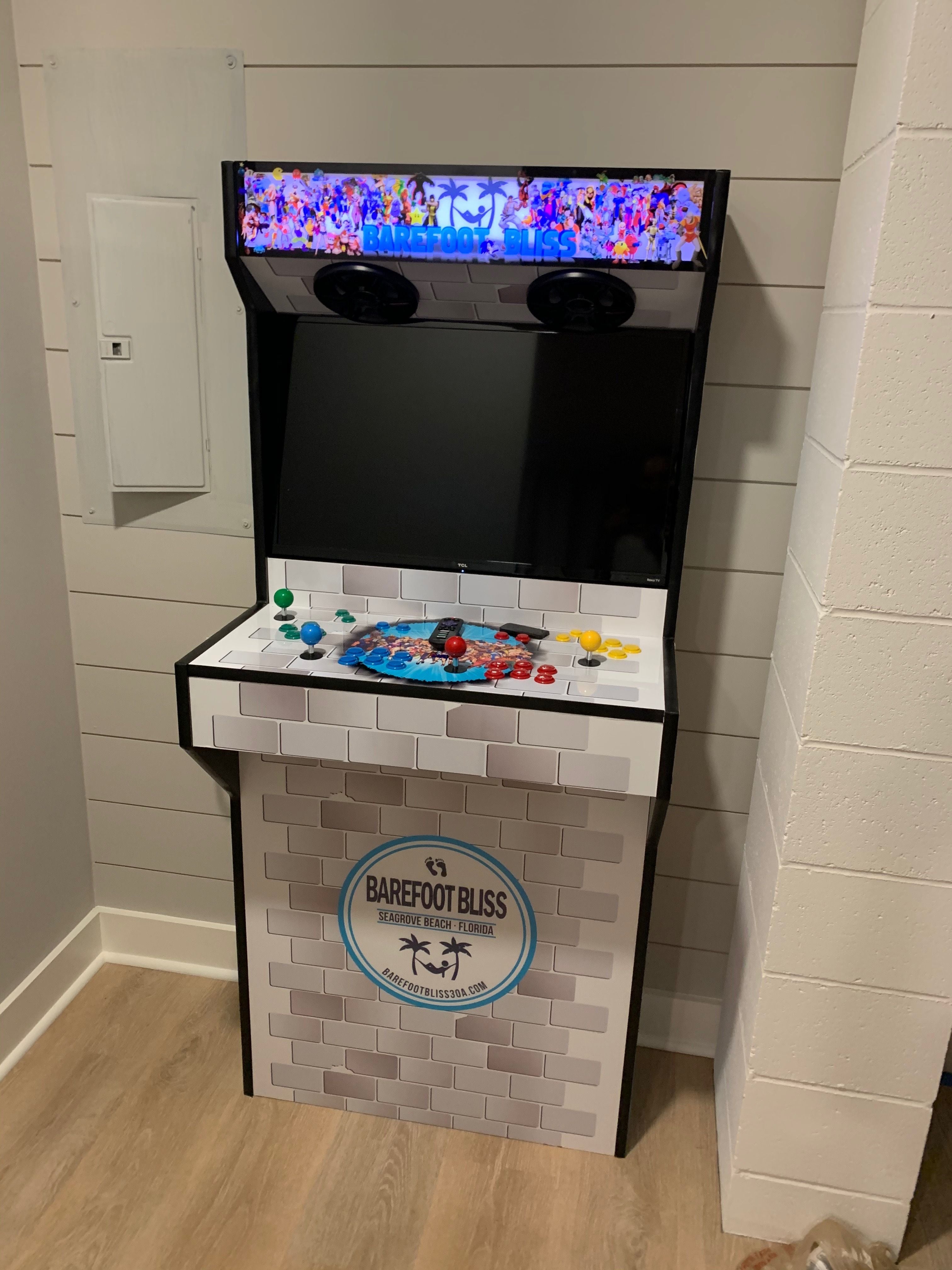 Arcade setup shared by Tony Checki