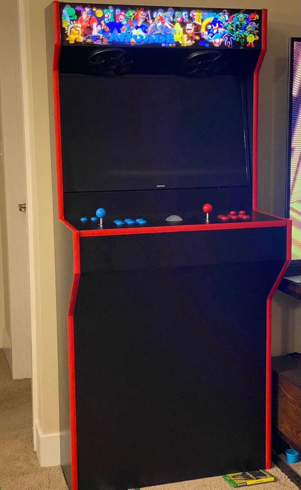 Arcade setup shared by Barret B