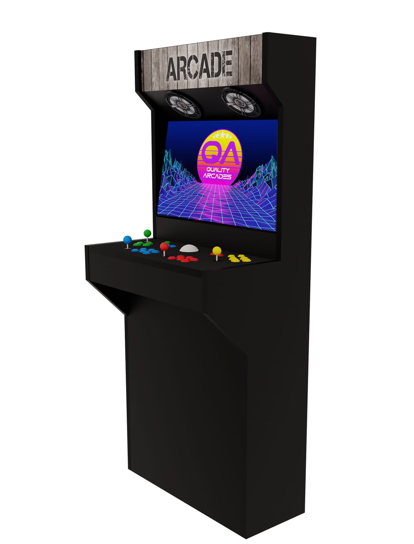 2 Player Arcade Machine - Basic | Quality Arcades