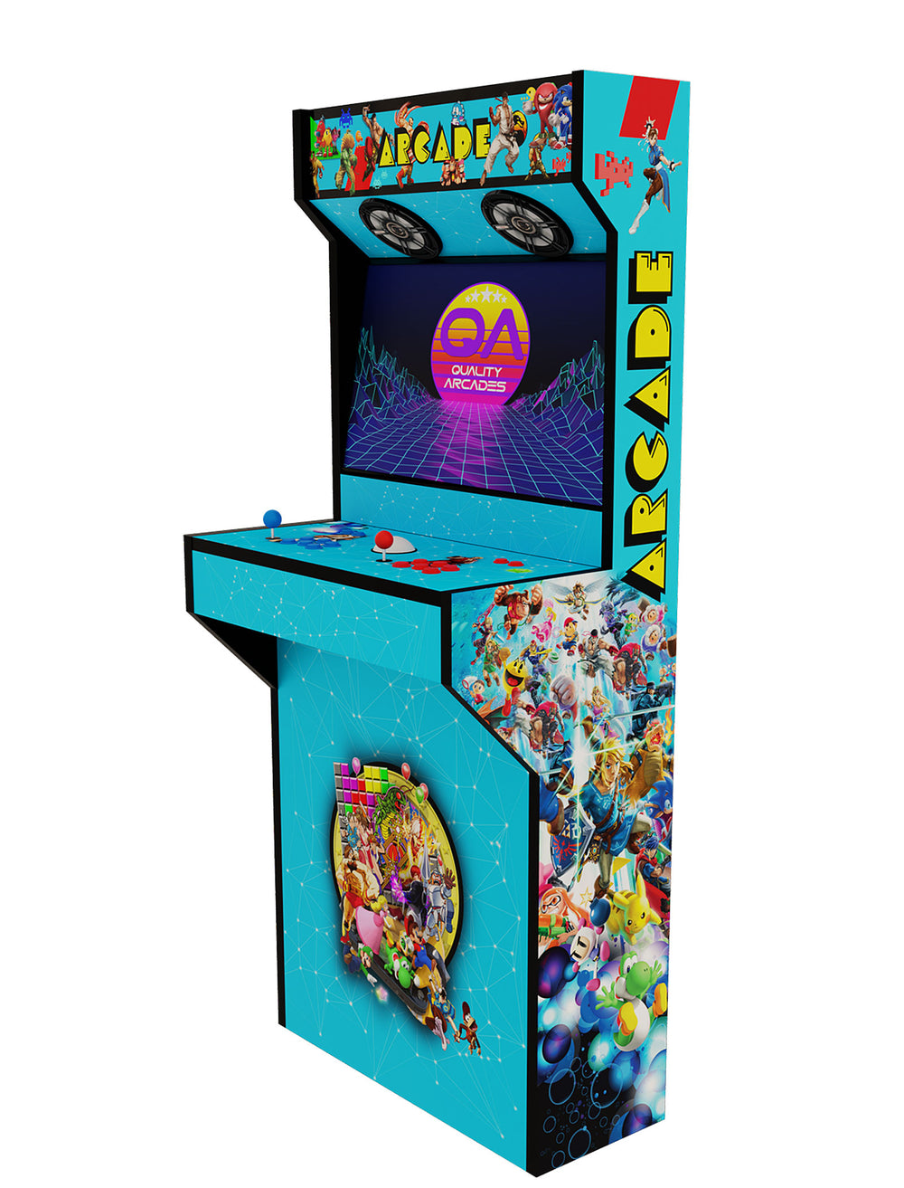 Arcade Machine 2 Player Full Wrap | Quality Arcades