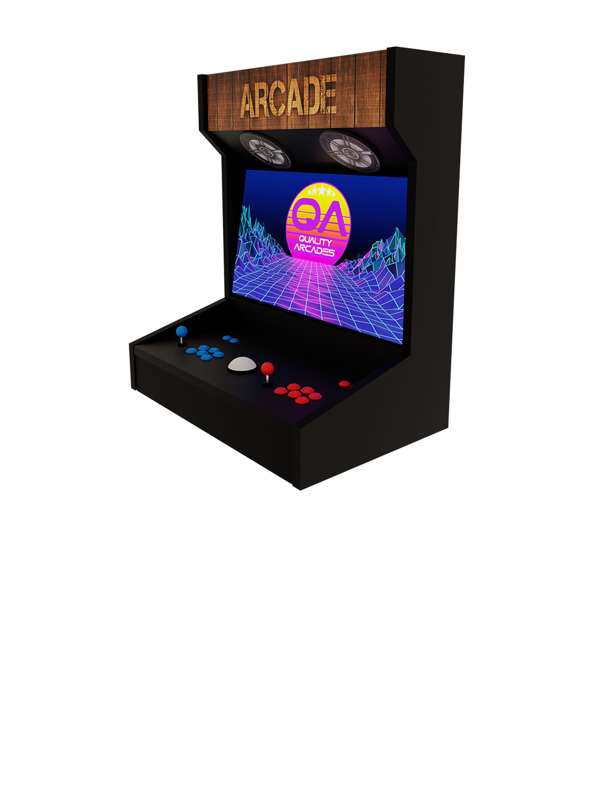 2 Player Wall Mount Arcade Machine - Play over 17,568 Classic Games!